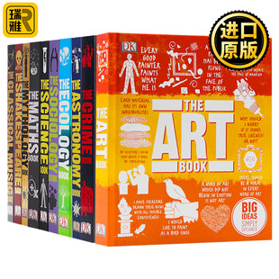 精装 进口英语书籍 人类 Ideas Simply Big 10本套装 思想百科丛书 英文版 英文原版 Explained DK学科科普百科系列图解