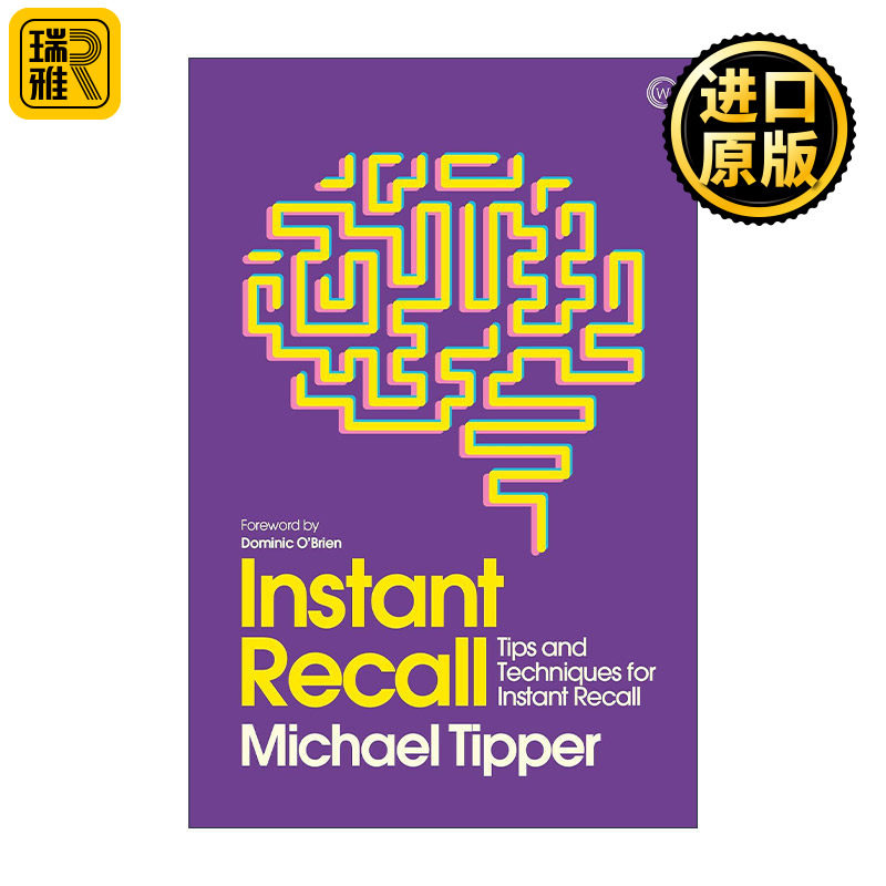 Instant Recall 即时记忆 快速记忆训练法 Michael Tipper