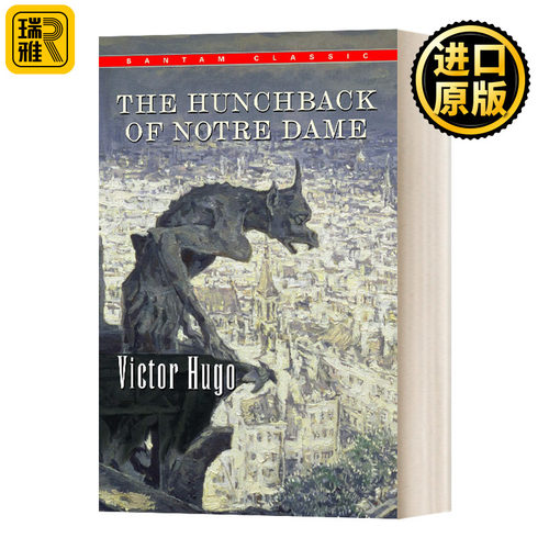 巴黎圣母院 英文原版 The Hunchback of Notre Dame 雨果 Victor Hugo Bantam Classics 法国文学 英文版 进口英语原版书籍