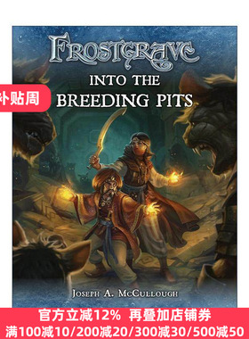 英文原版 Frostgrave Into the Breeding Pits 冰霜坟 深入妖兽穴 Osprey桌游指南 英文版 进口英语原版书籍