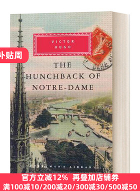 英文原版 The Hunchback of Notre-Dame 巴黎圣母院 精装 英文版 VICTOR HUGO 进口英语原版书籍