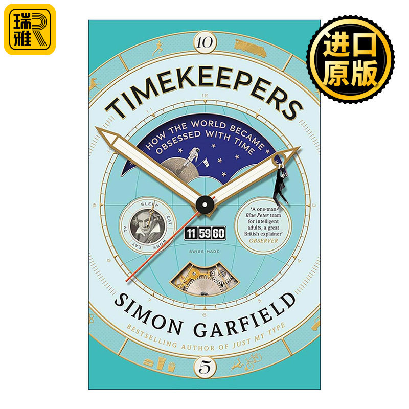 英文原版 Timekeepers 计时者 时间观念演变史 人类为何痴迷于时间 精装 英文版 进口英语原版书籍