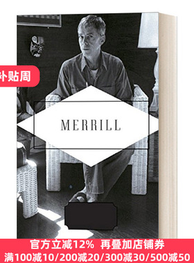 James Merrill Poems 詹姆斯·梅里尔诗选 Everyman精装收藏版 口袋诗歌系列 口袋诗歌系列
