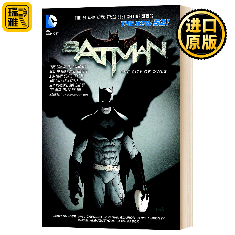 Batman Vol. The City of Owls Scott Snyder