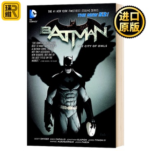 2011 2016 The City Vol. Batman 蝙蝠侠卷2：猫头鹰之城 Owls New
