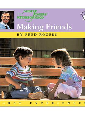 英文原版 Making Friends Mr. Rogers 交朋友 儿童社交教育绘本 弗雷德·罗杰斯 英文版 进口英语原版书籍
