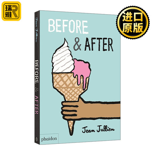 Before & After 发生了什么 法国插画师Jean Jullien 儿童艺术纸板书