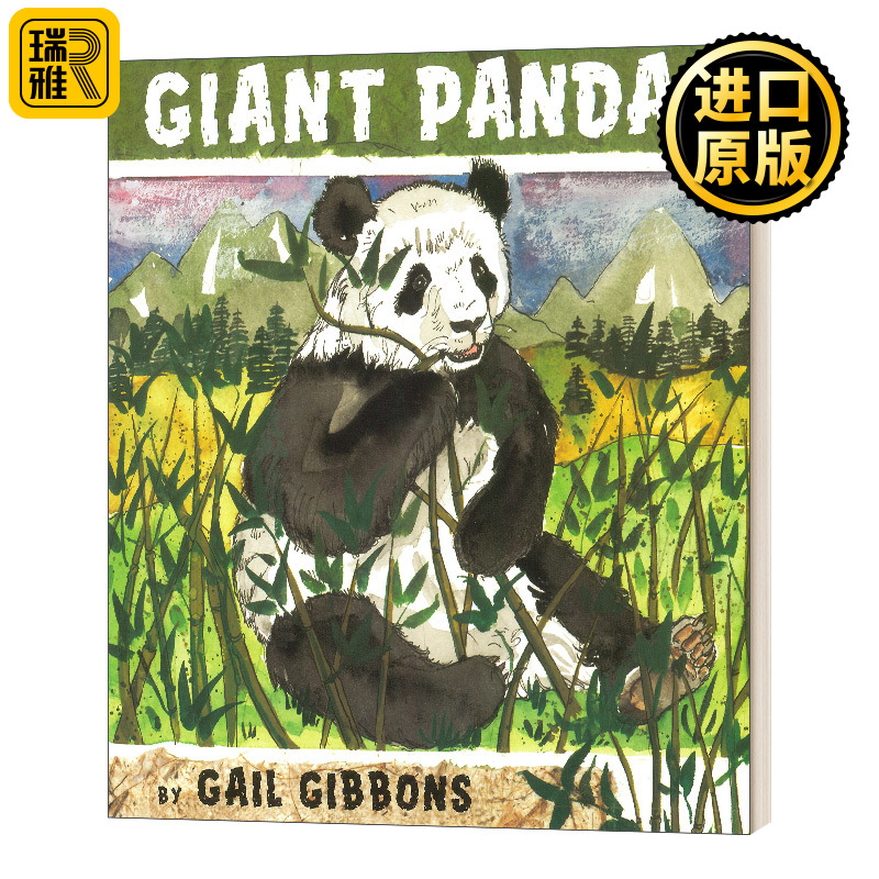 英文原版 Giant Pandas 大熊猫 盖尔吉本斯少儿百科系列 英文版 Gail Gibbons 进口英语原版书籍