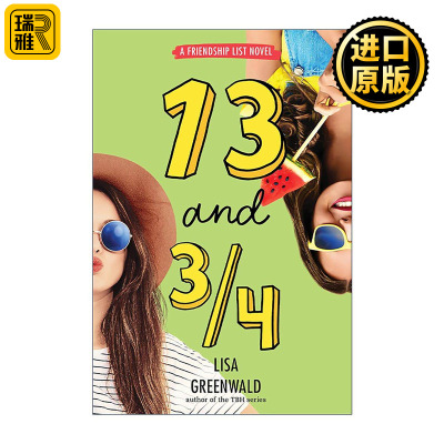 英文原版 Friendship List #4 13 and 3/4 友谊清单卷四 13又3/4 岁 青春期成长故事 英文版 进口英语原版书籍