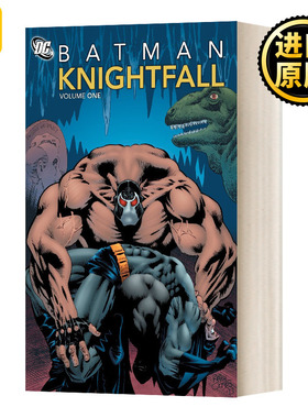 现货 Batman Knightfall Vol 01 蝙蝠侠:骑士陨落 第1卷 DC漫画 Chuck Dixon 英文原版