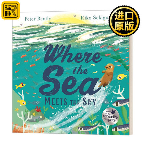 英文原版 Where the Sea Meets the Sky 海天相接的地方 英文版 Riko Sekiguchi 进口英语原版书籍