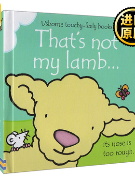 That's not my lamb 那不是我的小羊羔 触摸书儿童绘本纸板书 英文原版