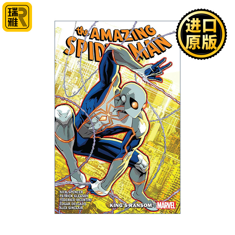 英文原版 Amazing Spider-Man By Nick Spencer Vol.13 King'S Ransom 超凡蜘蛛侠 卷十三 漫威漫画 英文版 进口英语原版书籍