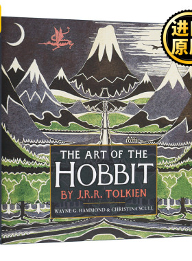现货 The Art of the Hobbit  霍比特人的艺术 精装 J.R.R. Tolkien,Wayne G. Hammond