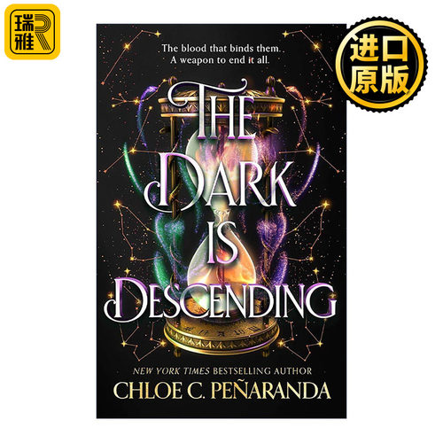 英文原版 The Dark is Descending 黑暗降临 黑暗奇幻爱情小说 夜殒三部曲3 Nytefall Trilogy 英文版 进口英语原版书籍