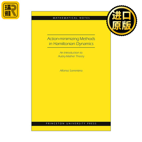英文原版 Action-minimizing Methods in Hamiltonian Dynamics 哈密顿动力学中的作用极小化方法 数学 英文版 进口英语原版书籍
