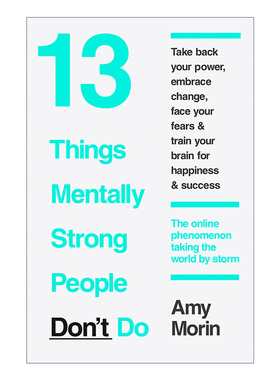 英文原版 13 Things Mentally Strong People Don't Do