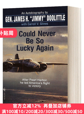 英文原版 I Could Never Be So Lucky Again 我再也不会这么幸运了 英文版 James Doolittle 进口英语原版书籍