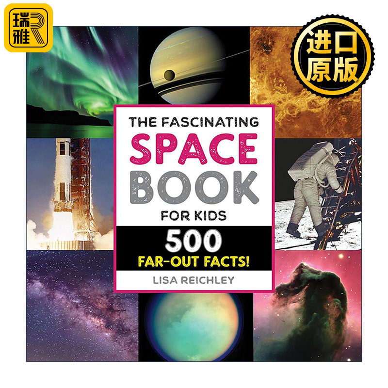 英文原版 The Fascinating Space Book for Kids 迷人的儿童太空书 全彩插图天文学科普百科 英文版 进口英语原版书籍