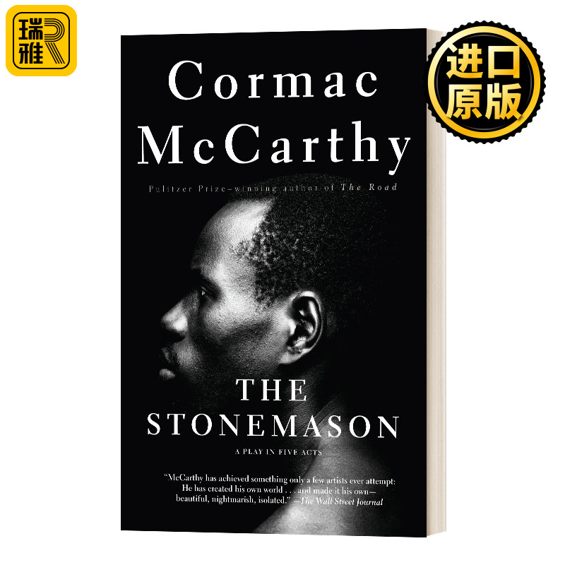 英文原版 The Stonemason 石匠 五幕戏 英文版 Cormac McCarthy  纯全英文版正版原著进口英语书籍