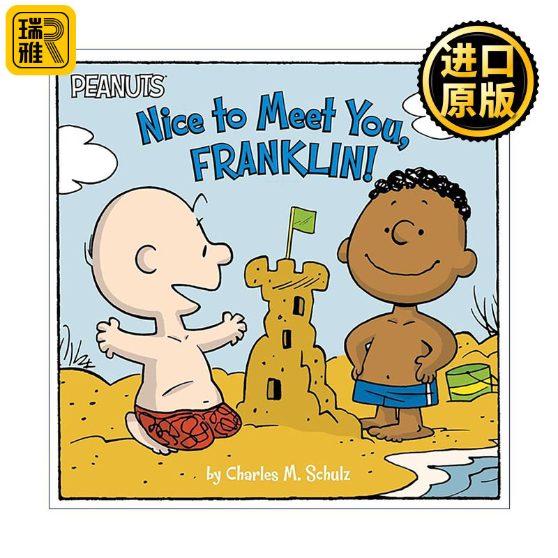 英文原版 Nice to Meet You Franklin 很高兴认识 富兰克林 史努比故事书 英文版 进口英语原版书籍