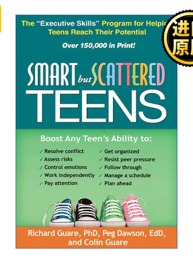 Smart but Scattered Teens 聪明却混乱的孩子 青少年版 帮助青少年克服弱执行能力