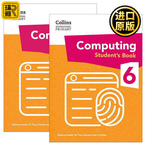 英文原版 Collins International Primary Computing 柯林斯国际小学计算机科学学生用书6+练习册2册 英文版 进口英语原版书籍