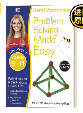 英文原版 Problem Solving Made Easy Ages 9-11 Key Stage 2 9-11s