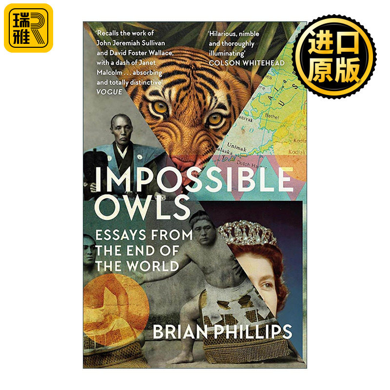 英文原版 Impossible Owls 不可能的猫头鹰 纪实散文集 布莱恩·菲利普斯 Brian Phillips 英文版 进口英语原版书籍