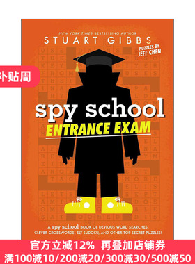 英文原版 Spy School Entrance Exam 间谍学校 入学考试 数独游戏 英文版 进口英语原版书籍