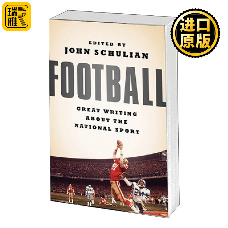 Football (a Library of America Special Publication) 足球：关于国家运动的精彩文章 体育 美国文库