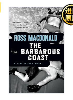 正版 The Barbarous Coast (Lew Archer Series 06) 英文原版 进口英语书籍