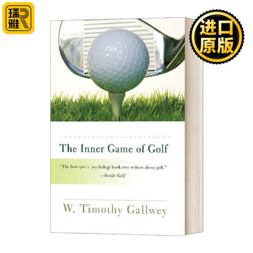高尔夫的内心游戏 英文原版 The Inner Game of Golf 英文版 W. Timothy Gallwey 进口英语原版书籍