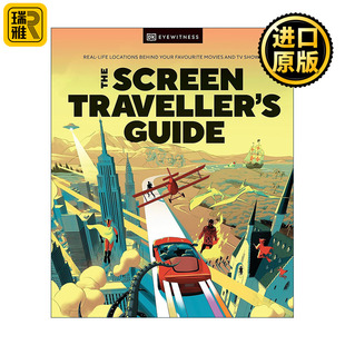 你喜欢 The Guide 英文原版 电影和电视节目背后 进口英语原版 Traveller DK科普百科精装 Screen 书籍 真实场景 银幕旅行者指南