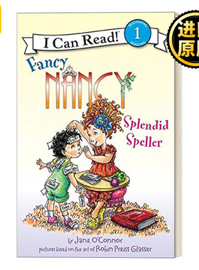 英文原版 I Can Read 1: Fancy Nancy: Splendid Speller