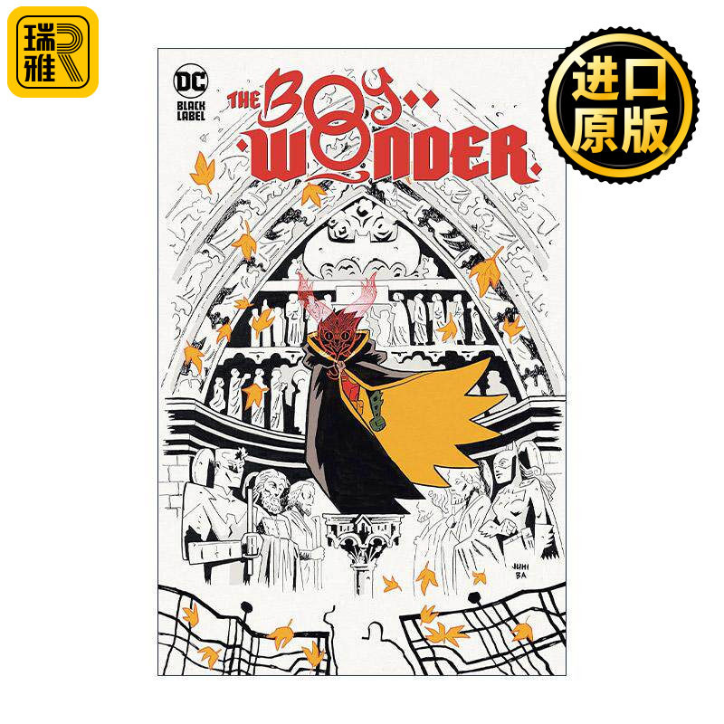英文原版 The Boy Wonder 达米安罗宾 神奇小子 DC漫画 精装 Juni Ba 英文版 进口英语原版书籍