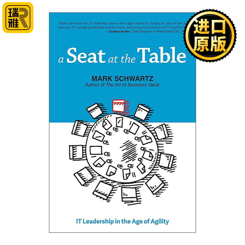英文原版 A Seat At The Table 赢得一席之地 敏捷时代的IT领导力 英文版 进口英语原版书籍