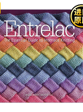 正版 Entrelac 英文原版 进口英语书籍
