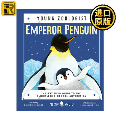 英文原版 Young Zoologist Emperor Penguin 小动物学家 帝王企鹅 儿童科普百科绘本精装 英文版 进口英语原版书籍