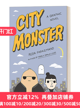 City Monster 城市怪物 幽默科幻漫画 Reza Farazmand