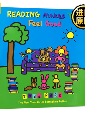 正版 Reading Makes You Feel Good 淘弟有个大世界 爱上阅读儿童绘本