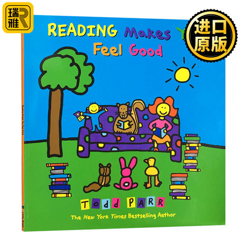正版 Reading Makes You Feel Good 淘弟有个大世界 爱上阅读儿童绘本