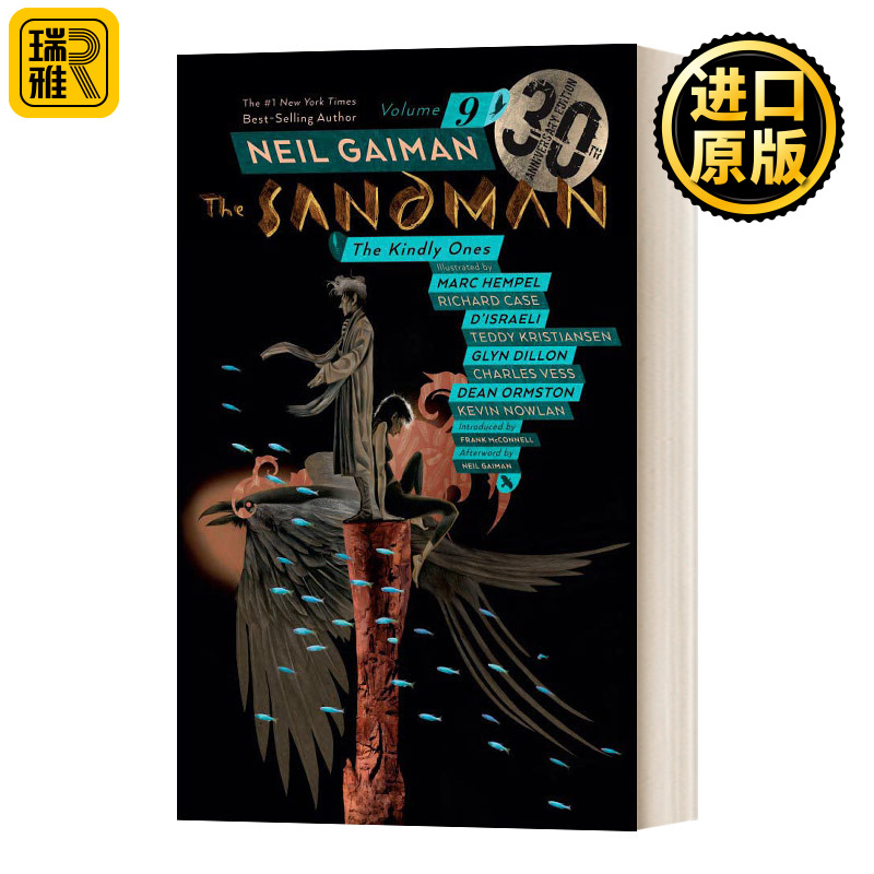 睡魔9 30周年纪念版 英文原版 The Sandman Vol. 9 The Kindly Ones DC漫画 尼尔盖曼Neil Gaiman电视剧 电影原著正版进口英语书籍