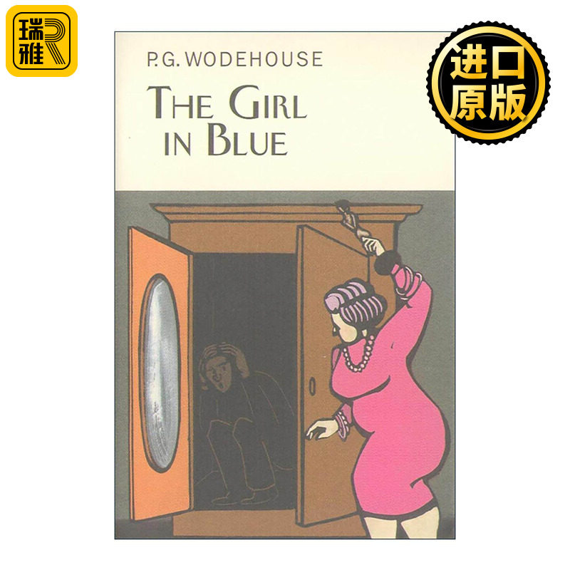 英文原版 The Girl in Blue 穿蓝裙的女孩 P.G.伍德豪斯长篇幽默小说 Everyman精装收藏版 英文版 进口英语原版书籍