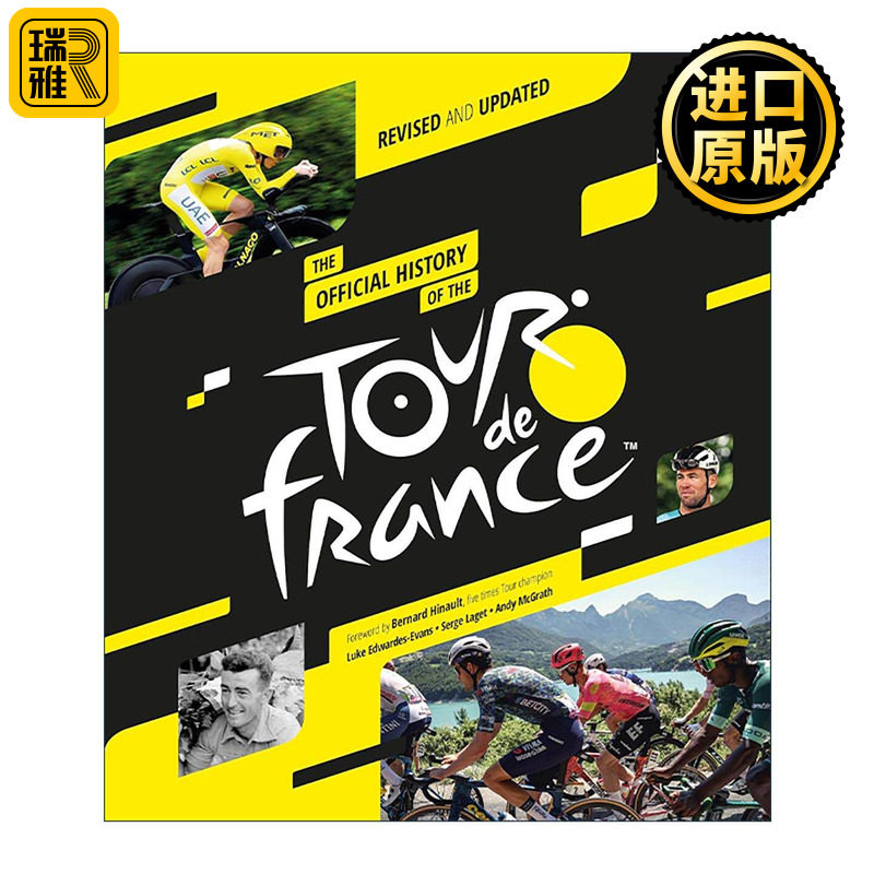 英文原版 The Official History of the Tour de France 2025 环法自行车赛历史 更新修订版纪念画册精装 进口英语原版书籍
