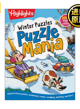 Winter Puzzles Highlights Puzzlemania Activity Books