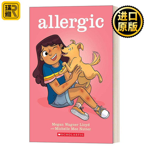 Allergic A Graphic Nove 过敏症 英文原版 图画故事书 儿童英语阅读绘本儿童漫画