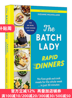 英文原版 The Batch Lady Rapid Dinners 快手菜食谱 30分钟即享美味 精装 英文版 进口英语原版书籍