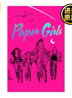 英文原版 Paper Girls Deluxe Edition Volume 1 送报女孩 精装漫画豪华版卷一 英文版 进口英语原版书籍