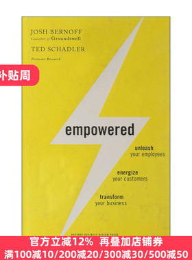 英文原版 Empowered 创新推动者 互联网时代的企业英雄 哈佛商业评论 公众风潮作者Josh Bernoff 精装 英文版 进口英语原版书籍